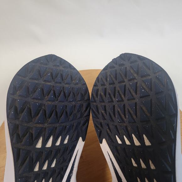 Nike Vapor Edge Turf Football Sneakers Shoes Men 12.5 White Black - Picture 12 of 14